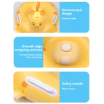 Cute Dinosaur Swim Ring Pool Toy with Handles 5 | PricZone