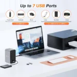 USB C Dual Monitor Docking Station for MacBook 3 | PricZone