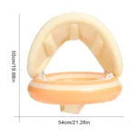 Baby Inflatable Swim Ring with Sunshade for Pool 6 | PricZone