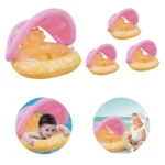 Baby Mermaid Swim Ring with Seat and Handles 1 | PricZone
