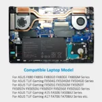 114V 4240mAh B31N1726 Battery for ASUS TUF Gaming FX504 FX504G FX504GD FX504GE FX504GM FX505 FX505DT FX505DV FX505GE FX80 4 | PricZone