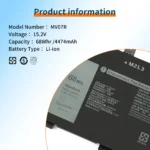 MV07R Battery for Dell G3 G5 15 Series 68Wh 5 | PricZone