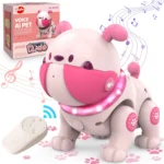 DogToys Remote Control Robots Puppy Dog RC Toy with LED Voice Rologging  Changing Pet Touch Reaction Dancing Walking for Kids 2 | PricZone