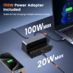 TobenONE USB C Docking Stand 150W 25Gbps 2 | PricZone
