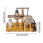 Kids Zinc Alloy Engine Model Kit 5 | PricZone