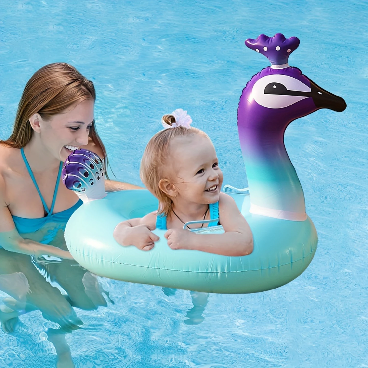 Peacock Baby Inflatable Swim Ring Seat 3 | PricZone Peacock Baby Inflatable Swim Ring Seat 3 | PricZone