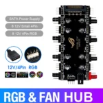 ARGB RGB Fan and LED Light Strip Splitter Hub 5 | PricZone