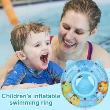 Inflatable Cartoon Animal Swim Ring for Kids 2