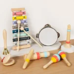 Wooden Percussion Music Set for Toddlers 5 | PricZone