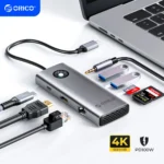 ORICO USB C Docking Station with HDMI and RJ45 1 | PricZone
