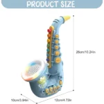 Light Up Toy Saxophone for Kids Ages 3 and Up 6 | PricZone