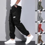 Mens Corduroy Loose Fit Cargo Work Pants 3 | PricZone Mens Corduroy Loose Fit Cargo Work Pants 3 | PricZone