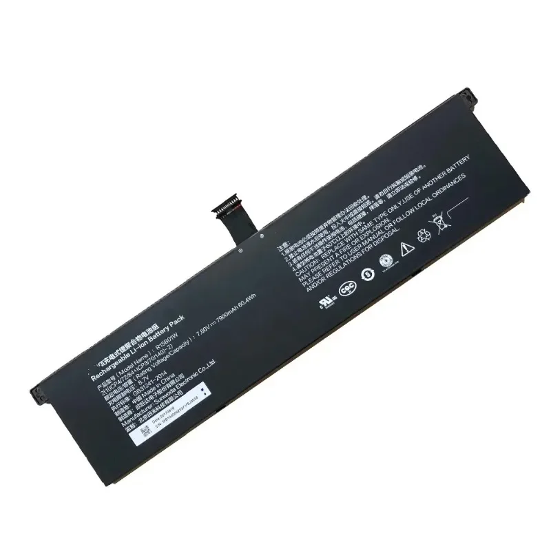 R15B01W New Laptop Battery for Xiaomi Pro I5 156 Inch R15BO1W TM1701 171501AQ 76V 7900mAh 6900mAh 3 | PricZone R15B01W New Laptop Battery for Xiaomi Pro I5 156 Inch R15BO1W TM1701 171501 AQ 76V 7900mAh 6900mAh 3 | PricZone