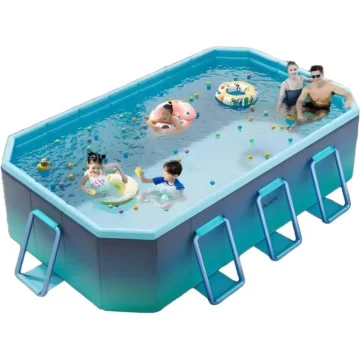 Large Folding Outdoor Pool for Kids and Adults 1 | PricZone