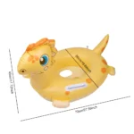 Cute Dinosaur Swim Ring Pool Toy with Handles 6 | PricZone