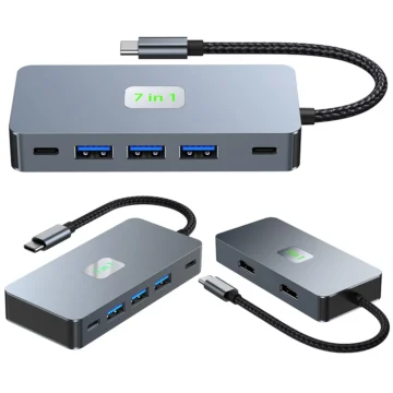 7-in-1 USB-C Dock with Dual 4K HDMI Ports 2