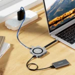 8 in 1 USB C Hub with SSD Slot and 4K HDMI 3 | PricZone