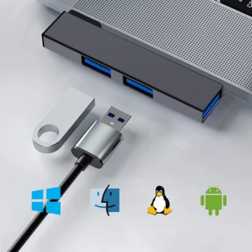 USB C Multi Hub Adapter for MacBook and PC 2