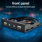 Durable 9 Pin to 4 Port USB Audio Front Panel Hub 4 | PricZone