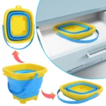 Silicone Beach Toy Set with Foldable Bucket 5 | PricZone