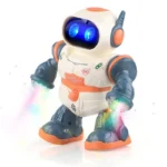 Robot Toys For Kids Music Toys For Kids Smart Robot For Desk Robot Birthday Gift Flash Display Dancing Music 360 Degree Body 1 | PricZone
