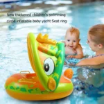 Baby Swim Float Boat with Sun Shade Animals 2 | PricZone