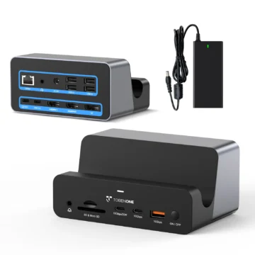 TobenONE USB C Docking Stand 150W 25Gbps 1 | PricZone