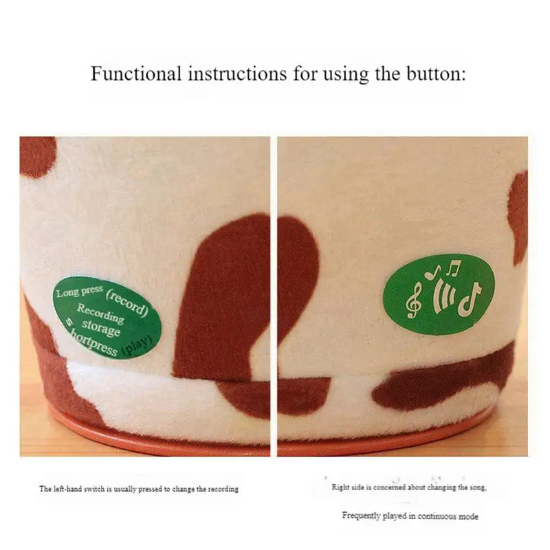 Electric Dancing Talking Stuffed Animals Doll Funny Rabbit Cow Donkey Interactive Plush Toys Party Activities for Kids Adults 4 | PricZone Electric Dancing Talking Stuffed Animals Doll Funny Rabbit Cow Donkey Interactive Plush Toys Party Activities for Kids Adults 4 | PricZone