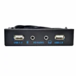 Durable 9 Pin to 4 Port USB Audio Front Panel Hub 5 | PricZone