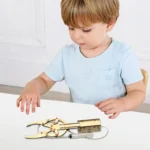 DIY Wooden Hydraulic Robot Arm Kit STEM Toy 4 | PricZone