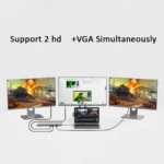 12 in 1 Type C Adapter HUB USB 31 to Dual HDMI compatible 4K Docking Station 1 | PricZone