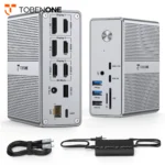TobenONE Quad Monitor USB C Docking Station 1 | PricZone