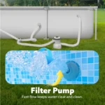 Rectangular 10x7ft Frame Swimming Pool Set 5 | PricZone