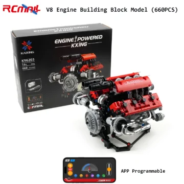 APP Motorized V8 Engine Kit with LED Light 1 | PricZone