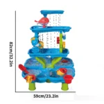 4 Tier Kids Sand and Water Table Set 6 | PricZone