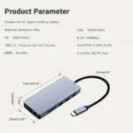 Gopala 12 in 1 USB C Docking Station Dual Monitor 6 | PricZone