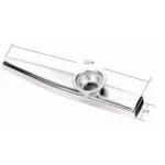 Silver Metal Kazoo Woodwind Flute for Beginners 6 | PricZone