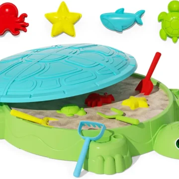 Turtle Sandbox with Lid and Sand Toy Set 1 | PricZone