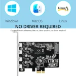 7 Port USB C PCIe Expansion Card Adapter 3 | PricZone