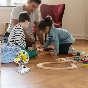 Wood Motor Fan Science Kit for Kids Projects 1 | PricZone