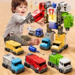 5 in 1 Robot Construction Vehicle Toy Set 1 | PricZone