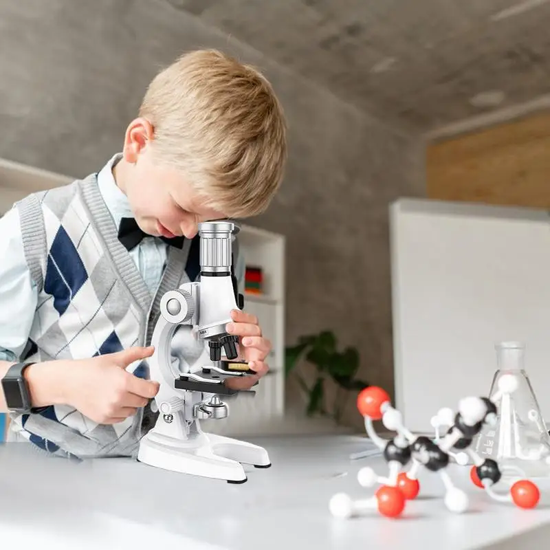 Kids Microscope Science Kit with LED Light 1 | PricZone Kids Microscope Science Kit with LED Light 1 | PricZone