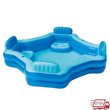 Inflatable Pool with Seats and Cup Holders 1 | PricZone