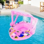 Dinosaur Baby Pool Float with Sunshade 2 | PricZone