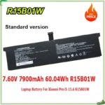 R15B01W New Laptop Battery for Xiaomi Pro I5 156 Inch R15BO1W TM1701 171501AQ 76V 7900mAh 6900mAh 1 | PricZone R15B01W New Laptop Battery for Xiaomi Pro I5 156 Inch R15BO1W TM1701 171501 AQ 76V 7900mAh 6900mAh 1 | PricZone
