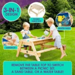 Surfside Kids Sand and Water Picnic Table 5 | PricZone