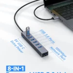 FORIDA 8 in 1 USB 30 Hub with Long Cable 2 | PricZone