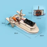 DIY STEM Electric Wooden Boat Kit for Kids 6 | PricZone