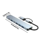 7in1 USBC Hub for MacBook and Lenovo 6 | PricZone 7 in 1 USB C Hub for MacBook and Lenovo 6 | PricZone