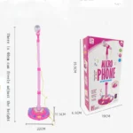 Kids Karaoke Mic Toy with Lights for Girls 2 | PricZone